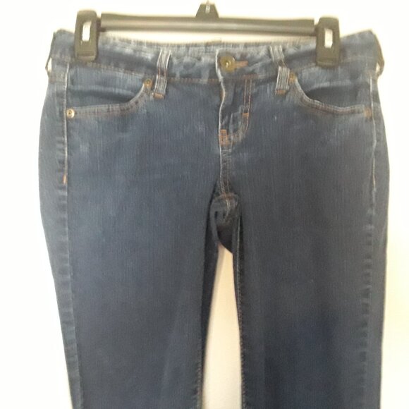 City Streets Dark Blue Ladies Size 3 Jeggings - Picture 2 of 7